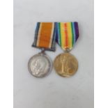 Pair: 1914-18 War Medal and War & Victory Medal to 126600 Pte. J. Gardiner R.A.M.C.