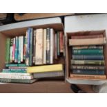 Two boxes of Books relating to Big Game Hunting, Shooting and Guns