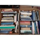 Two boxes of Books on Military History and Warfare