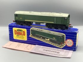 Hornby Dublo 3233 Co-Bo diesel Locomotive in mint condition, has been lightly run. Replacement tyres