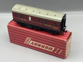 Hornby Dublo 4076 Six-wheeled Brake Van, unused mint condition, box Nr perfect with white type