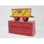 A boxed Hornby 0 gauge 'Fyffes' Banana Van with red roof and chassis