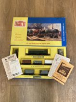 Hornby Dublo 2030 Bo-Bo Diesel Goods Set. Contents in mint condition showing no signs of use to