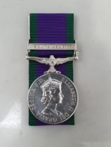 Campaign Service Medal with 'South Arabia' Clasp to RM 25167 Marine P.K. Panton, Royal Marines