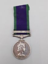 Campaign Service Medal with 'Radfan' Clasp to 23901683 Pte. L.M. Smith, Royal Army Ordnance Corps.