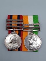 Two; Queen's South Africa 'Cape Colony', 'Orange Free State' and 'Transvaal' Clasps, King's South