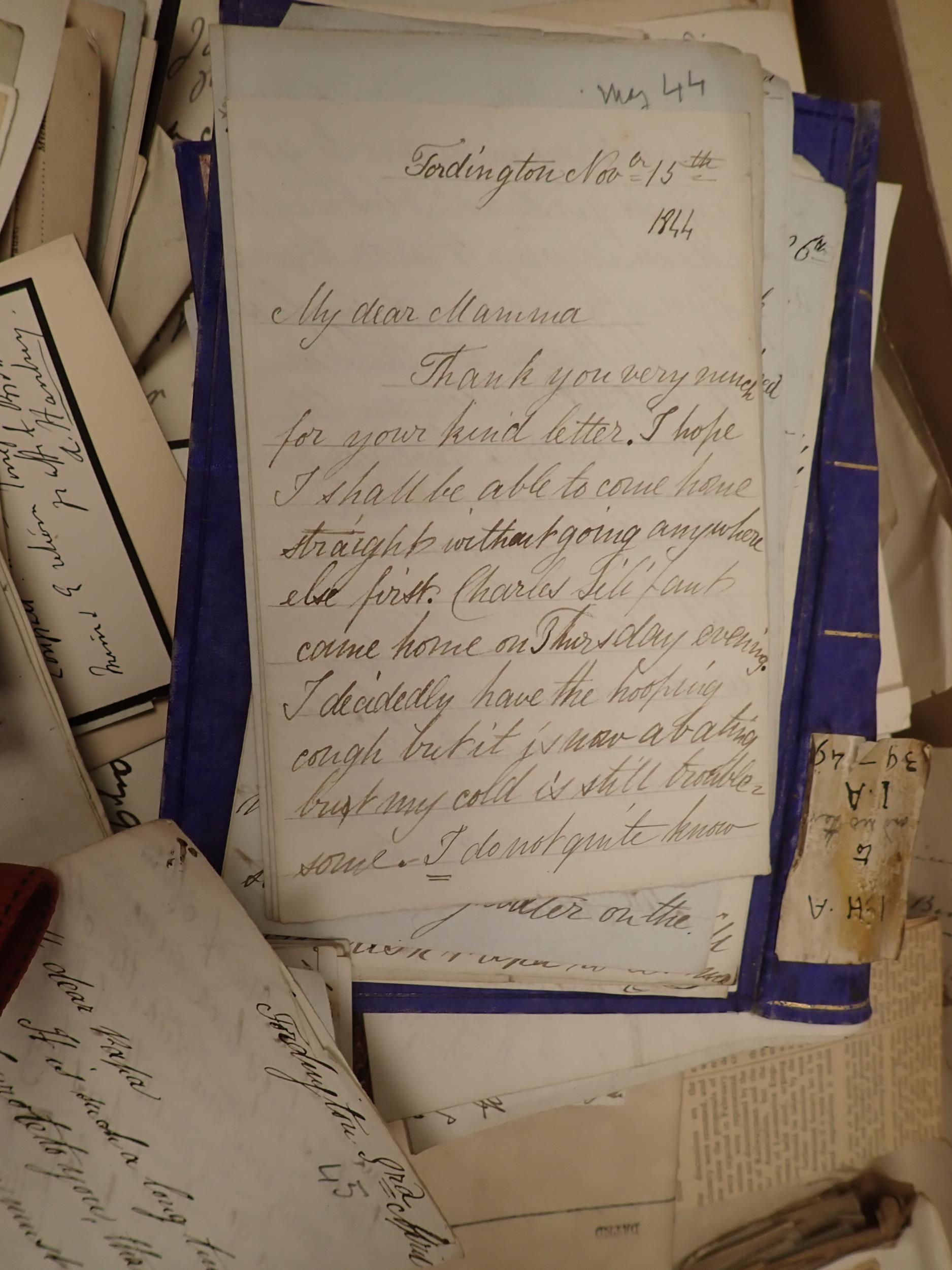 Box: Letters to Richard and Jack Arkwright and other family members on election results, etc; (box) - Image 3 of 7