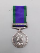 Campaign Service Medal with 'Radfan' Clasp to 22371777 Sergeant A.J. Archer, Army Catering Corps