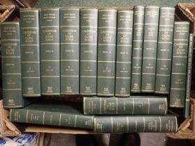 Two Boxes: Calendar of Close Rolls, 14 vols and Calendar of Patent Rolls, 11 vols; (25)