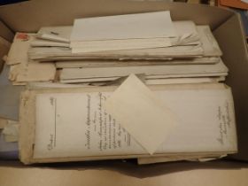 Box: Correspondence with John Arkwright and others at Hampton Court in the mid to late 19th Century