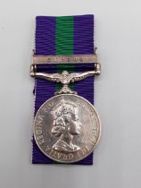 General Service Medal with 'Cyprus' Clasp to 23439262 Corporal J. Kemmett, Argyll & Sutherland