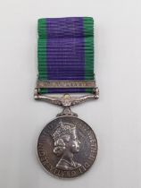 Campaign Service Medal with 'South Arabia' Clasp to RM 21913 Marine P. Braithwaite, Royal Marines