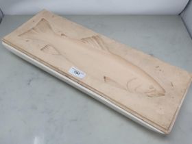 A professionally made Mould of a large Brown Trout 22in x 8in