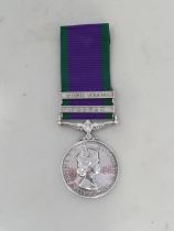 Campaign Service Medal with 'Radfan' and 'South Arabia' Clasp to 4004579 Flight Sergeant R.F.E.