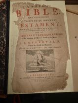 *****WITHDRAWN***** OSTERVALD J.E., La ? Bible, with New Testament, with reflexions, New Edition,