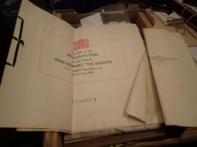 Box: Assorted photographs, local pamphlets and other Arkwright related