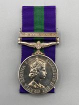 General Service Medal with Arabian Peninsula Clasp to 1982 Pte. Muhammad Ghulum Trucial Oman Scouts