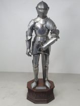 A miniature Suit of Armour by Nigel Carren modelled on a Milanese Model of 1459