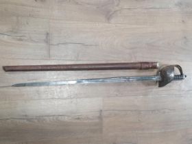 A George V Infantry Officer's Sword, scabbard A/F