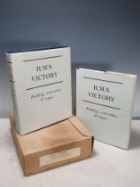 BUGLER Arthur, O.B.E., HMS Victory Building, Restoration and Repair, pub HMSO 1966, two volume set