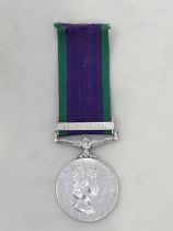 Campaign Service Medal with 'South Arabia' Clasp to K981508 I.C. Webb, Royal Navy