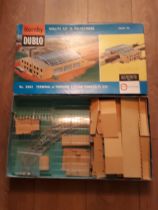 Hornby Dublo 5083 Terminal Station. Nr-mint and boxed. Windows and doors have been neatly spot glued