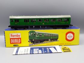 Hornby Dublo 3250 EMU, superb example of model and box. Power Car is unused with the rarer green end