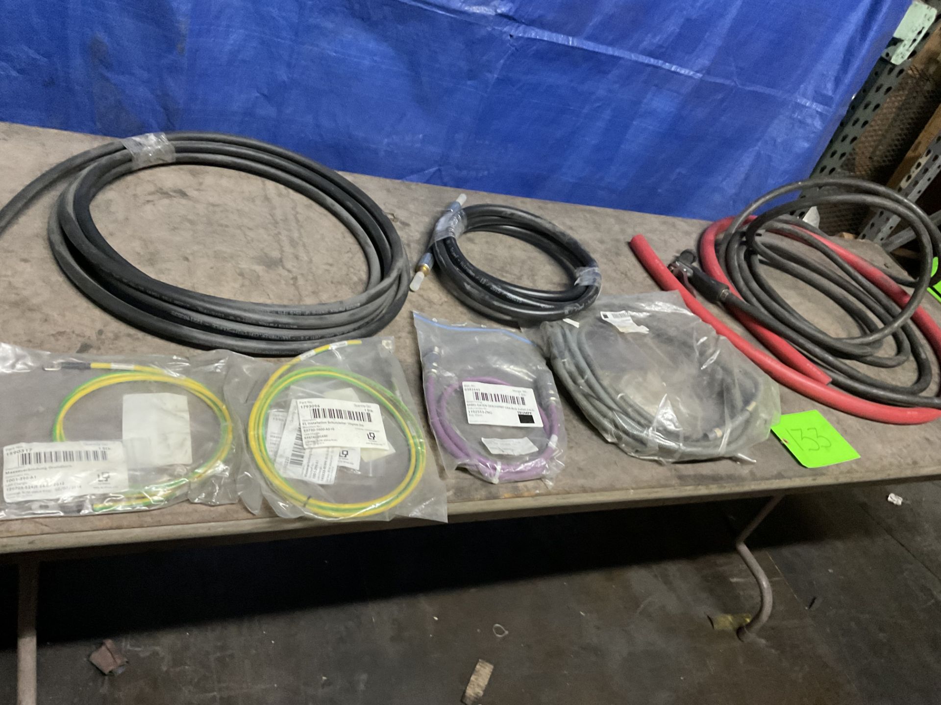 Hydraulic line , Heat treat instrumentation cabling, rinse hose, nitrogen hose , Abb tr bushing bb-