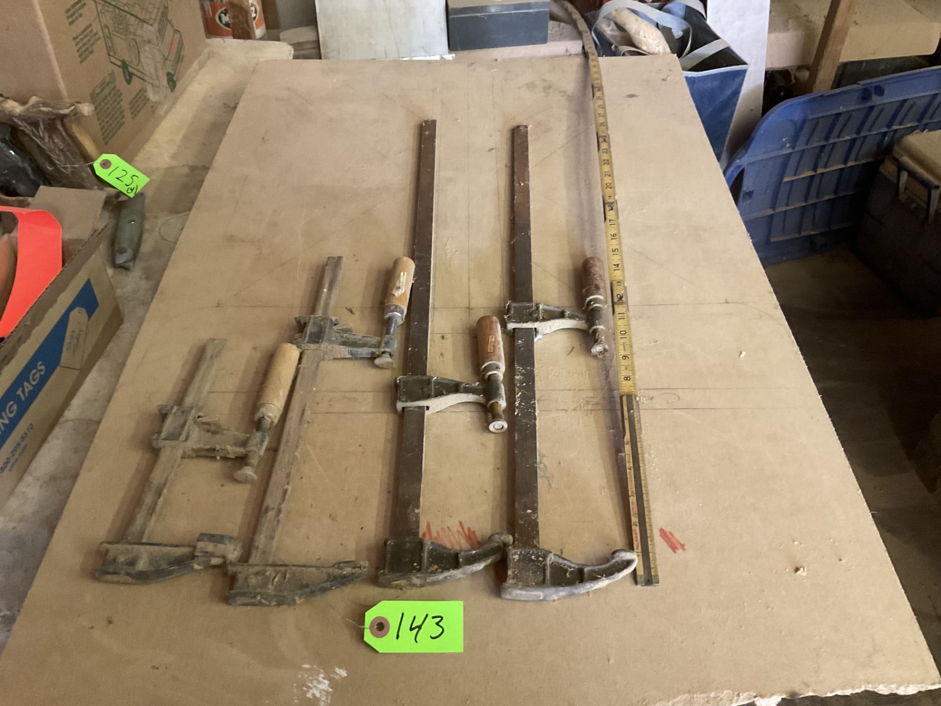 4 Wood Clamps