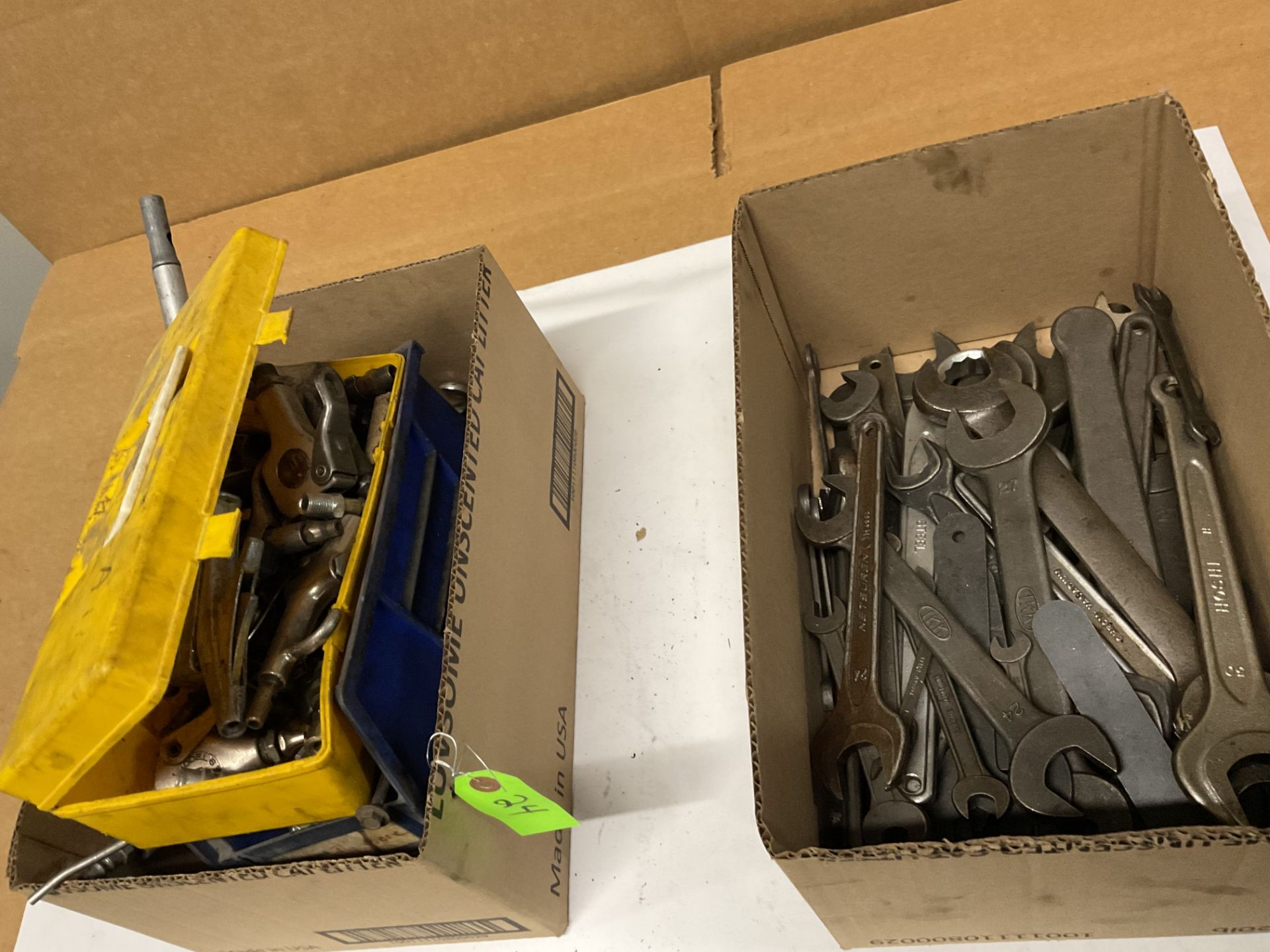 Assortment of open end wrenches and air nozzles and fittings - Image 3 of 7