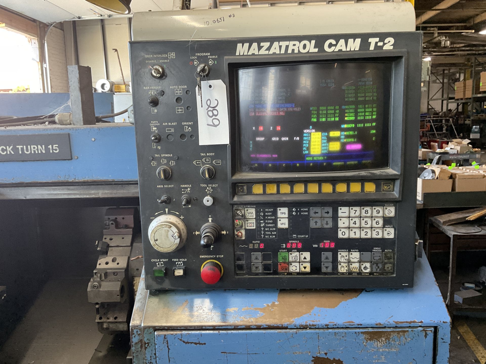 Mazak Quick Turn 15 with Mazatrol CAM T-2 (Parts Machine) - Image 20 of 22