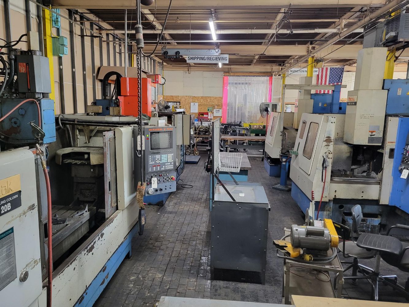 CNC Machine Shop Auction Tooling Tools Machines Inspection Forklifts and everything in between.