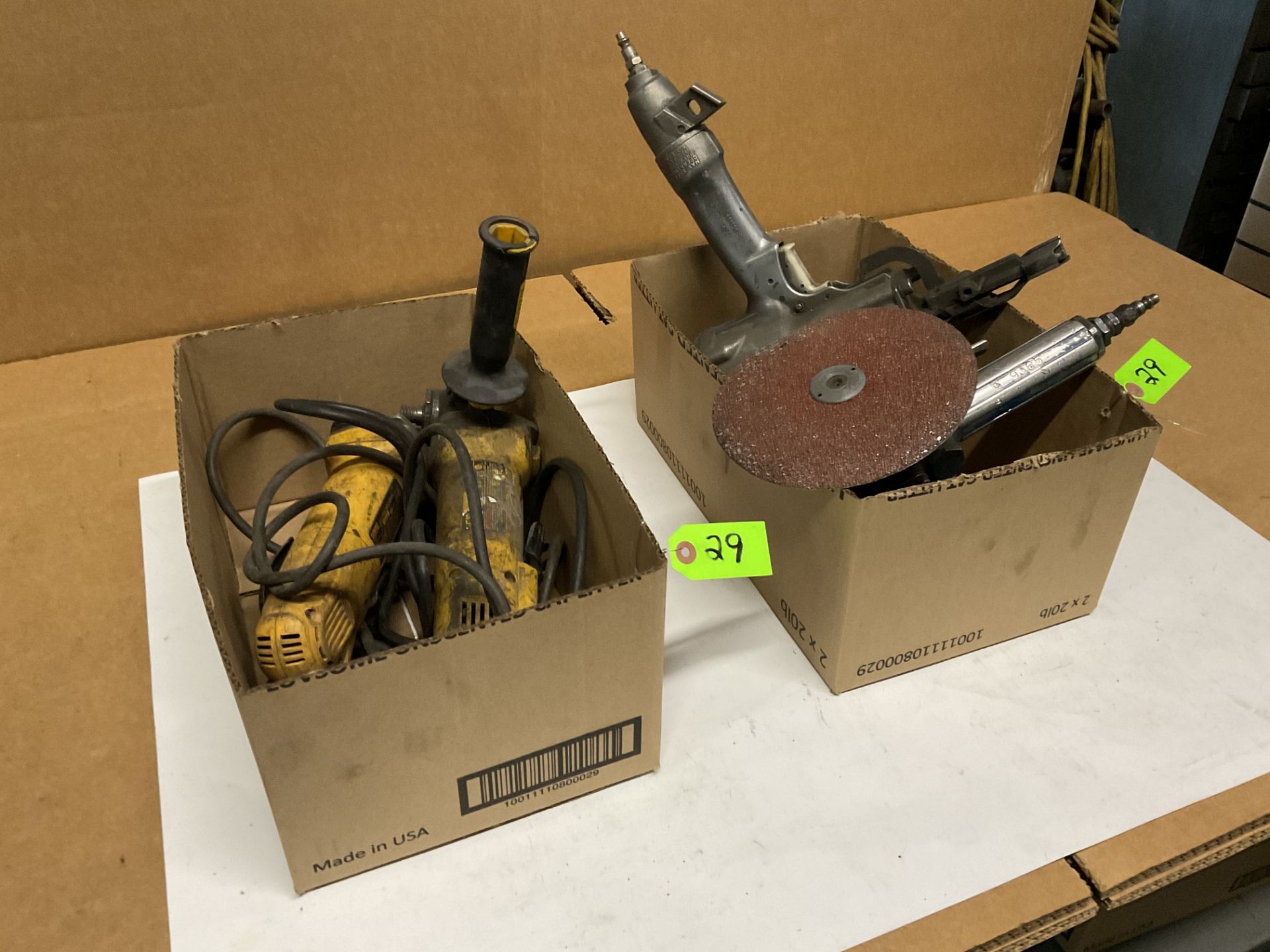 Pasolode air nailer , industrial air powered sander , dewalt angle grinder d28402 x (2 pc dewalt - Image 2 of 9