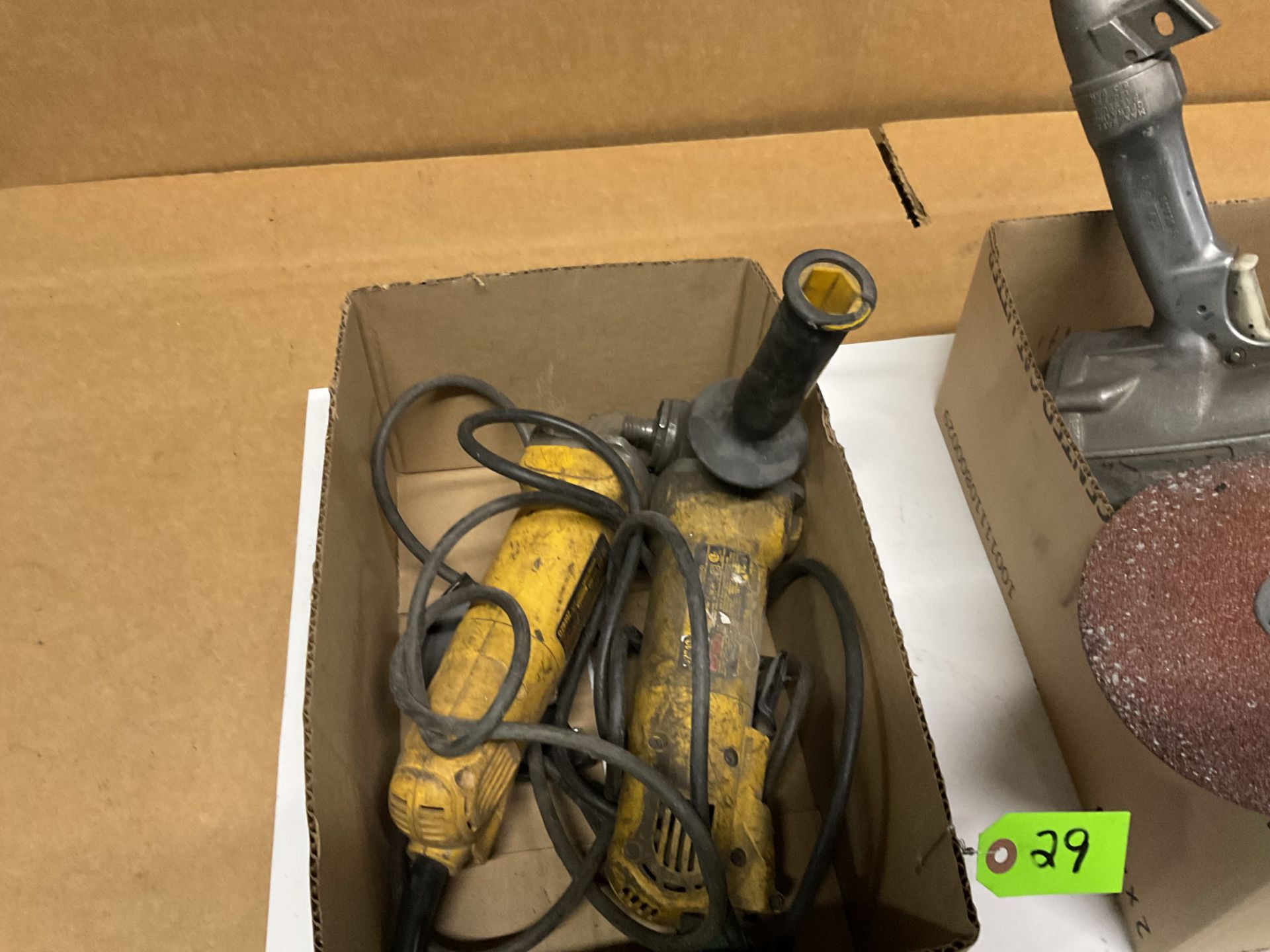 Pasolode air nailer , industrial air powered sander , dewalt angle grinder d28402 x (2 pc dewalt - Image 3 of 9