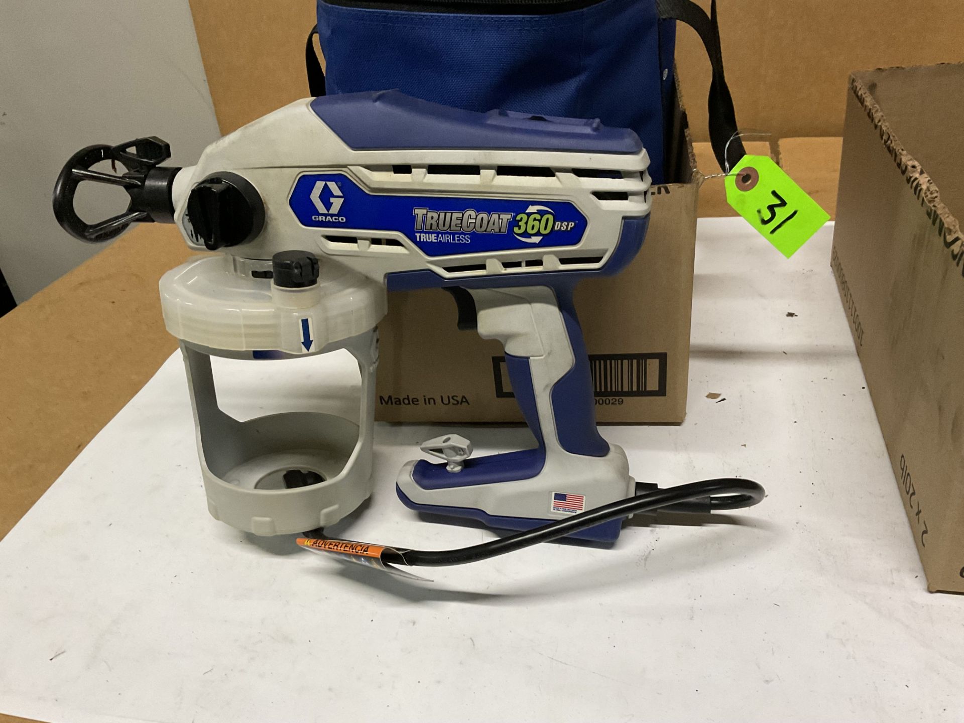 Drill master dual temperature heat gun item 96289, graco paint sprayer kit truecoat 360 dsp model - Image 4 of 7