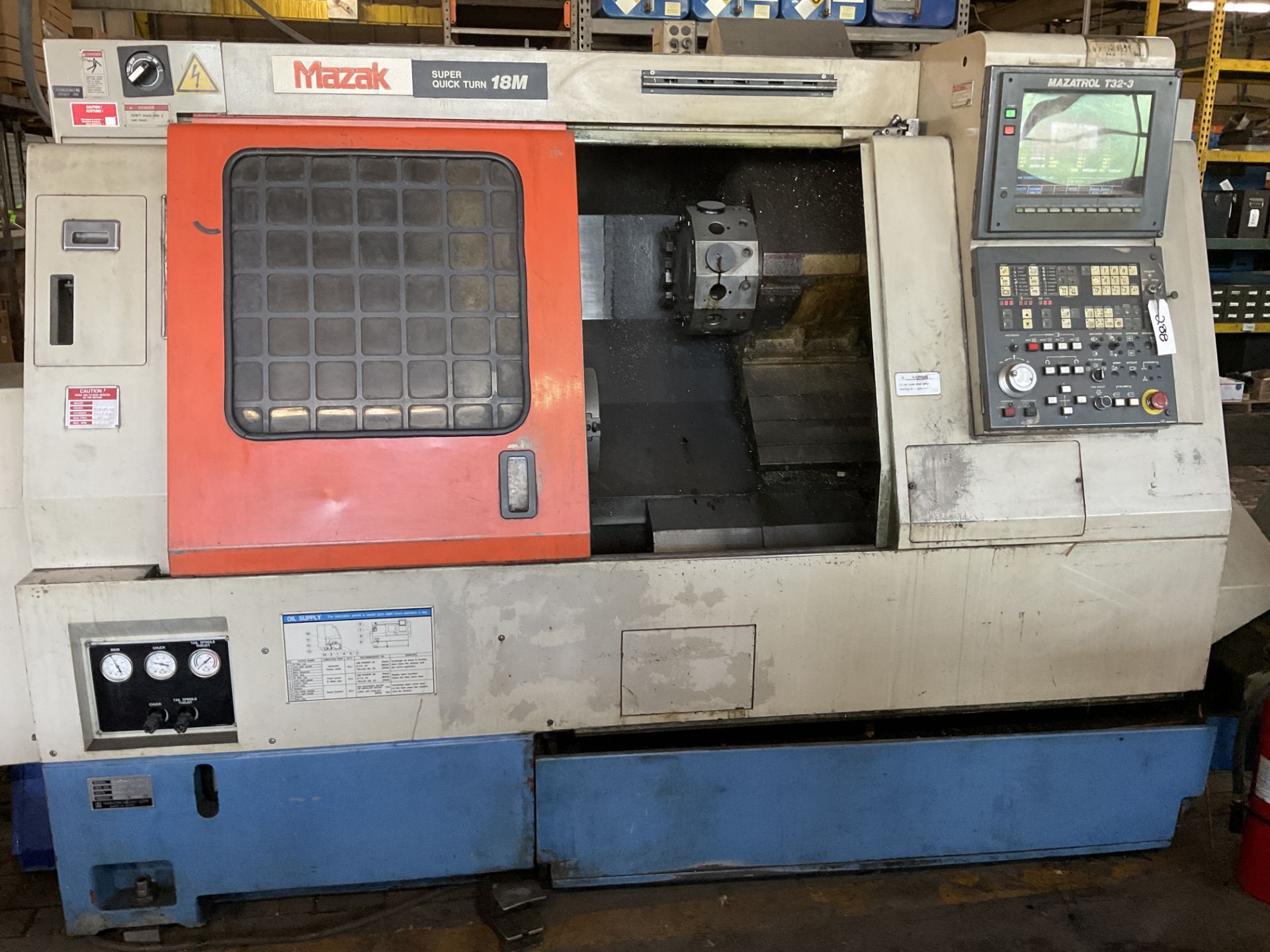 Mazak Super Quick Turn 18m Lathe T32-3 - Image 2 of 26