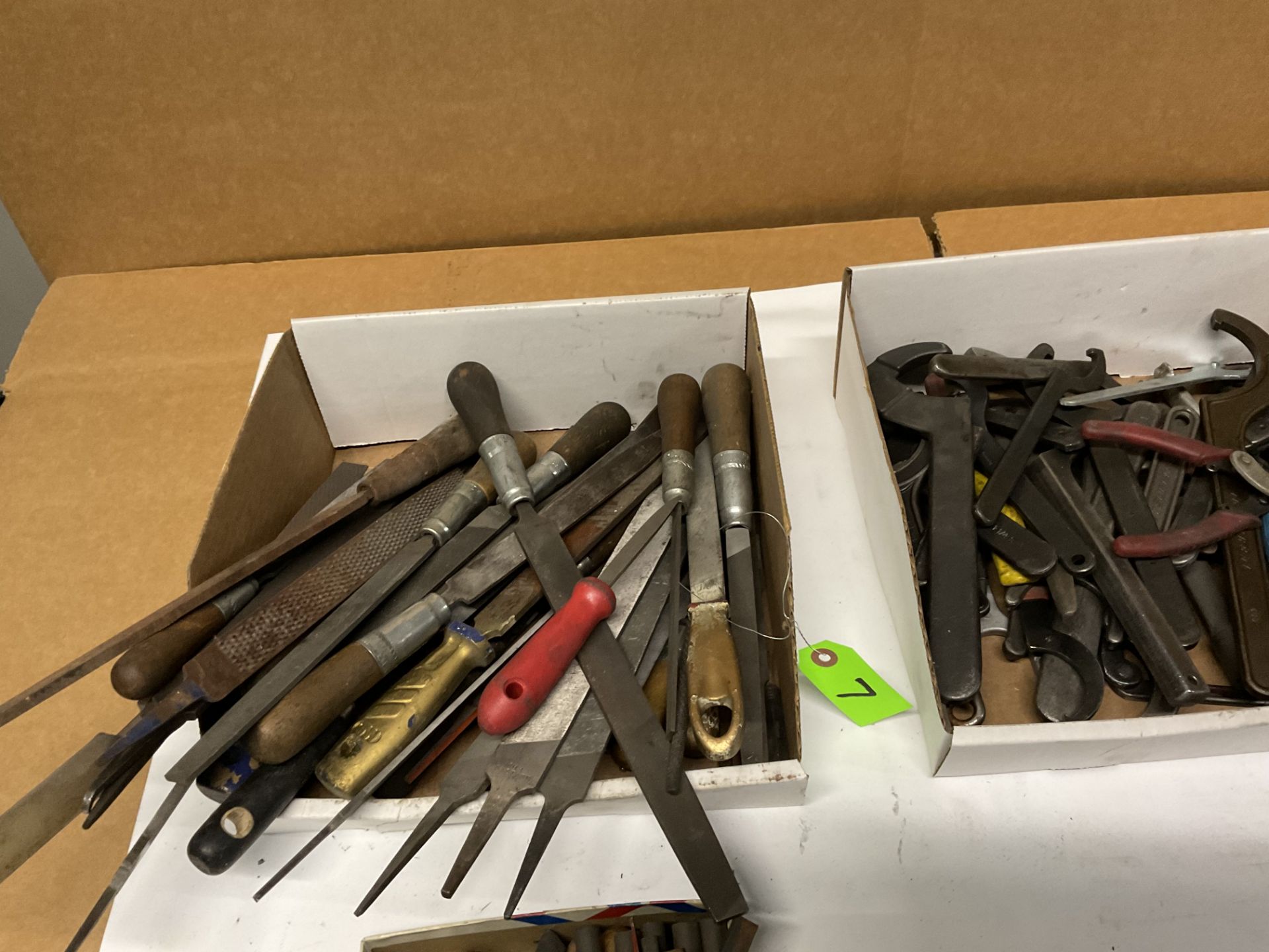 Large assortment of spanner wrenches/ files/ rasps and stones - Image 4 of 7