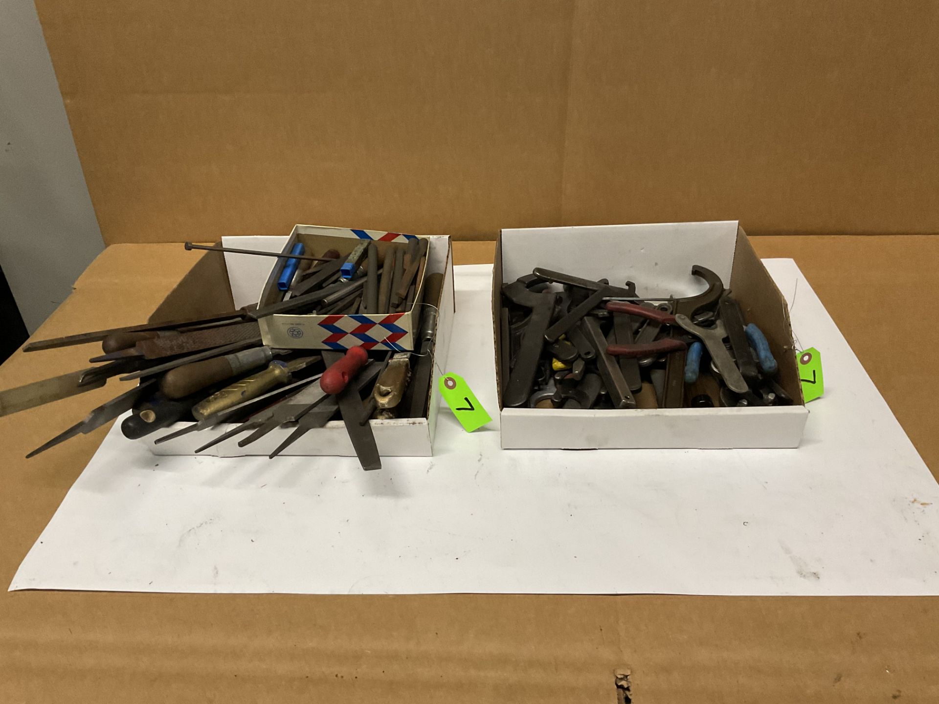 Large assortment of spanner wrenches/ files/ rasps and stones - Image 6 of 7