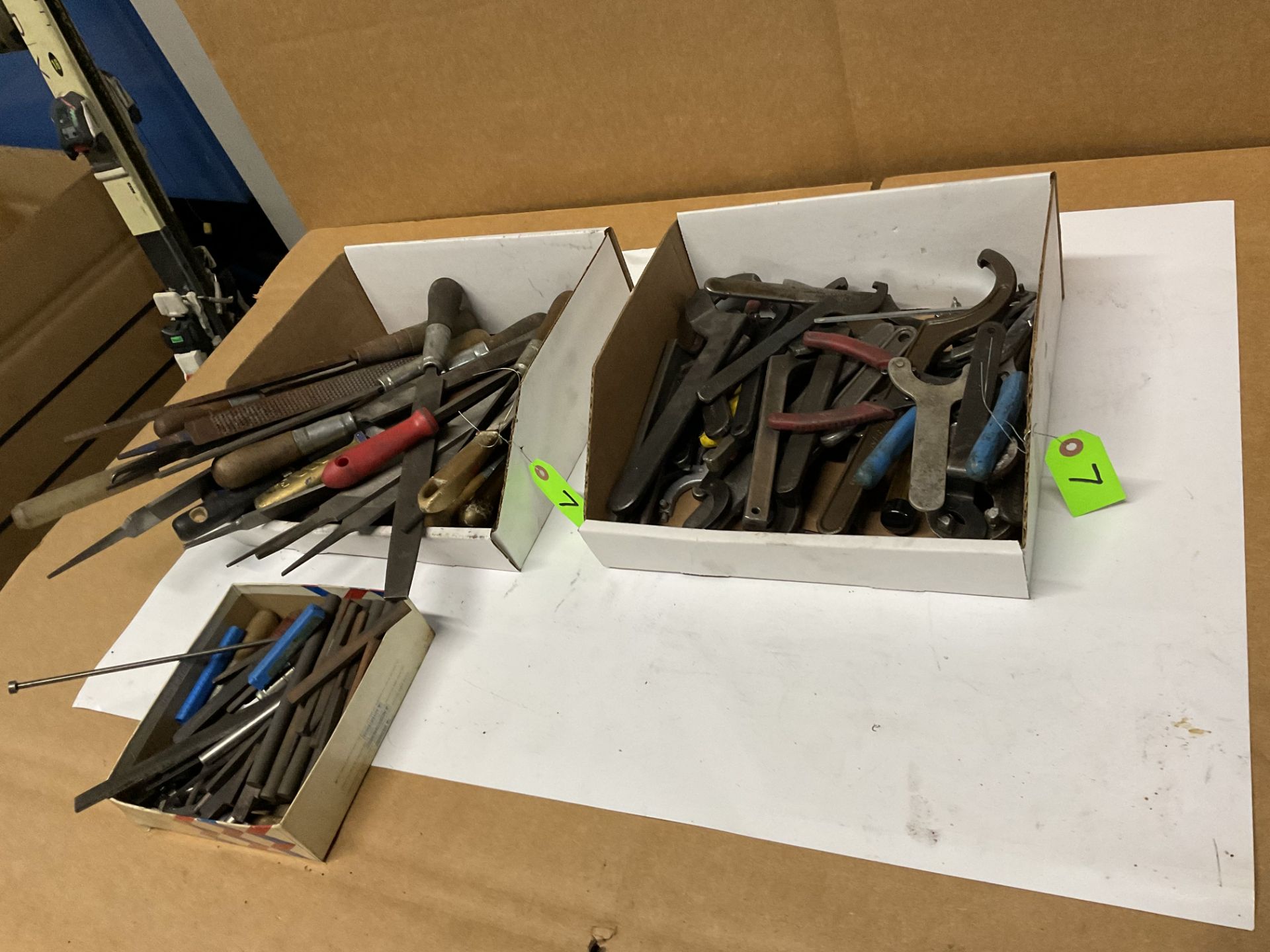 Large assortment of spanner wrenches/ files/ rasps and stones - Image 2 of 7