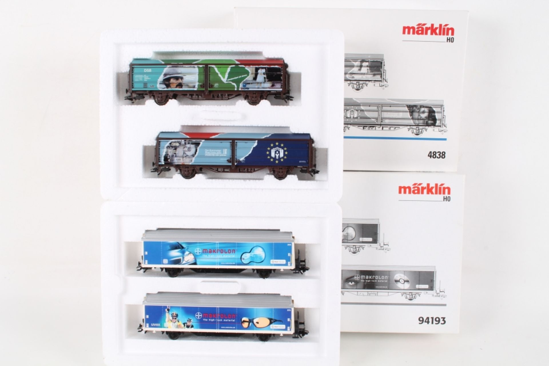 Märklin, zwei Wagen-Sets