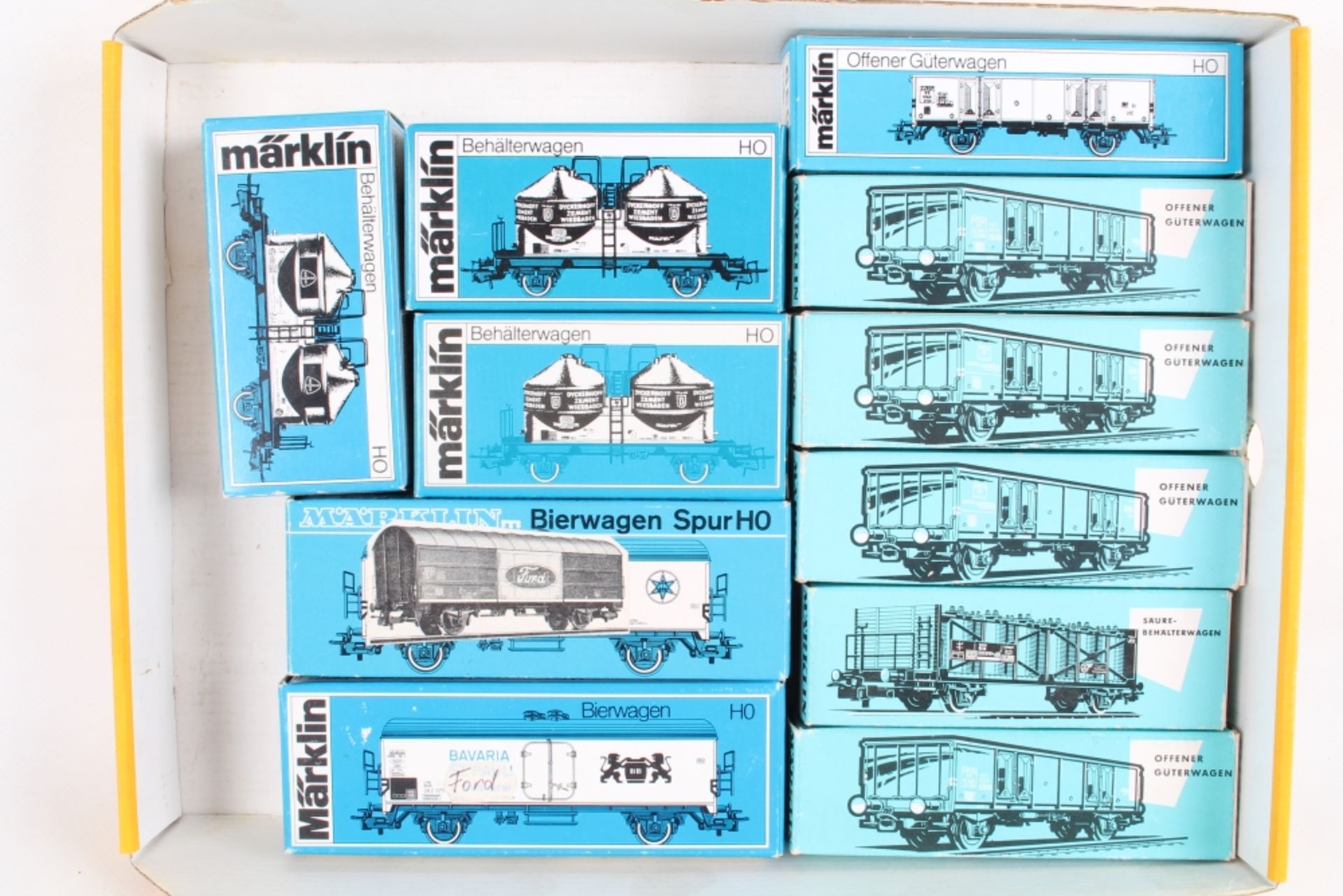 Märklin, 11 Güterwagen