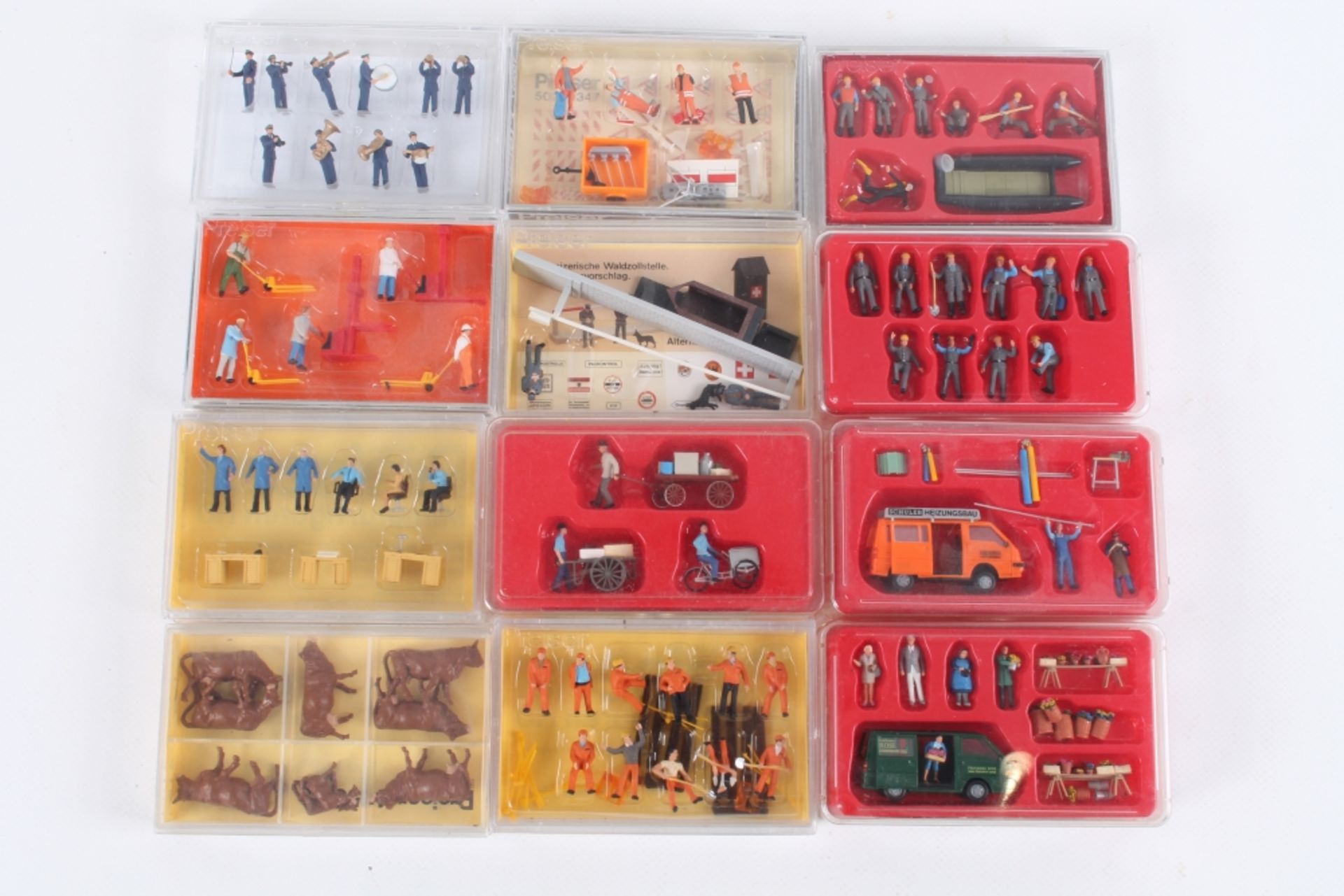 Preiser, 12 Figuren-Sets