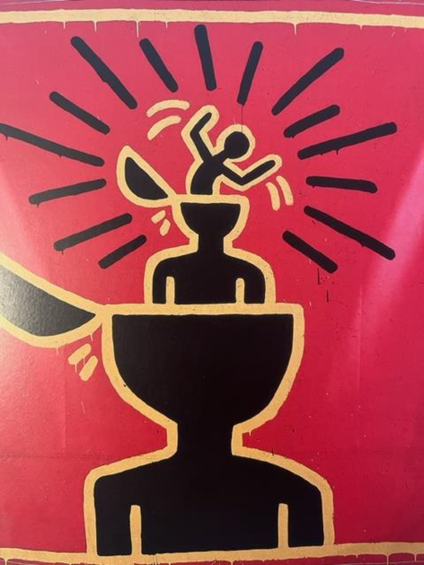 Keith Haring "Untitled" Print. - Image 2 of 10