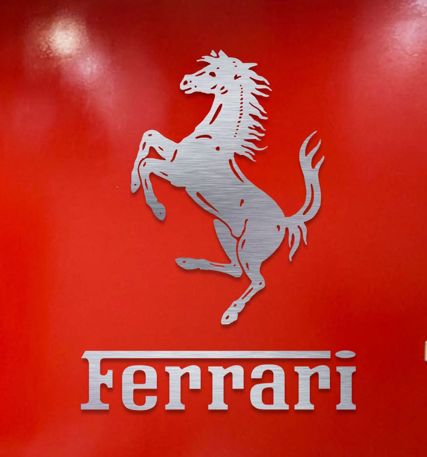 Ferrari Aluminum Garage Display