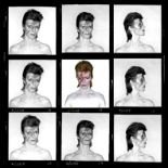 David Bowie "Aladdin Sane" Contact Sheet Print