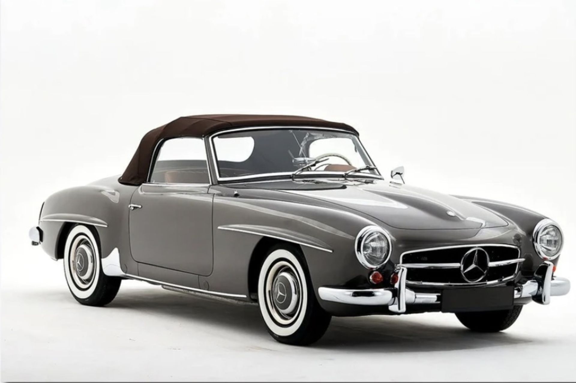 Mercedes Benz SL W121 Canvas Print