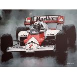 Alain Prost Canvas Print