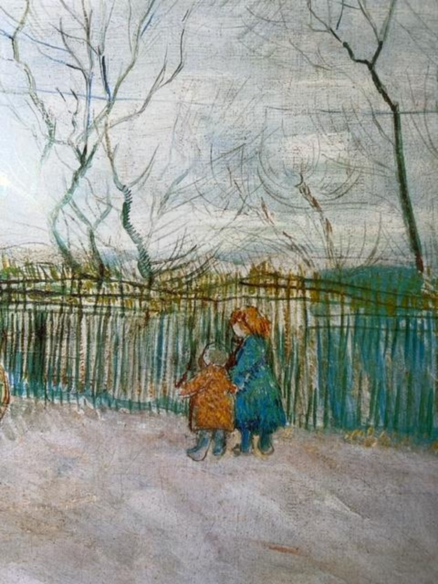 Vincent van Gogh "Street Scene" Print. - Image 5 of 6