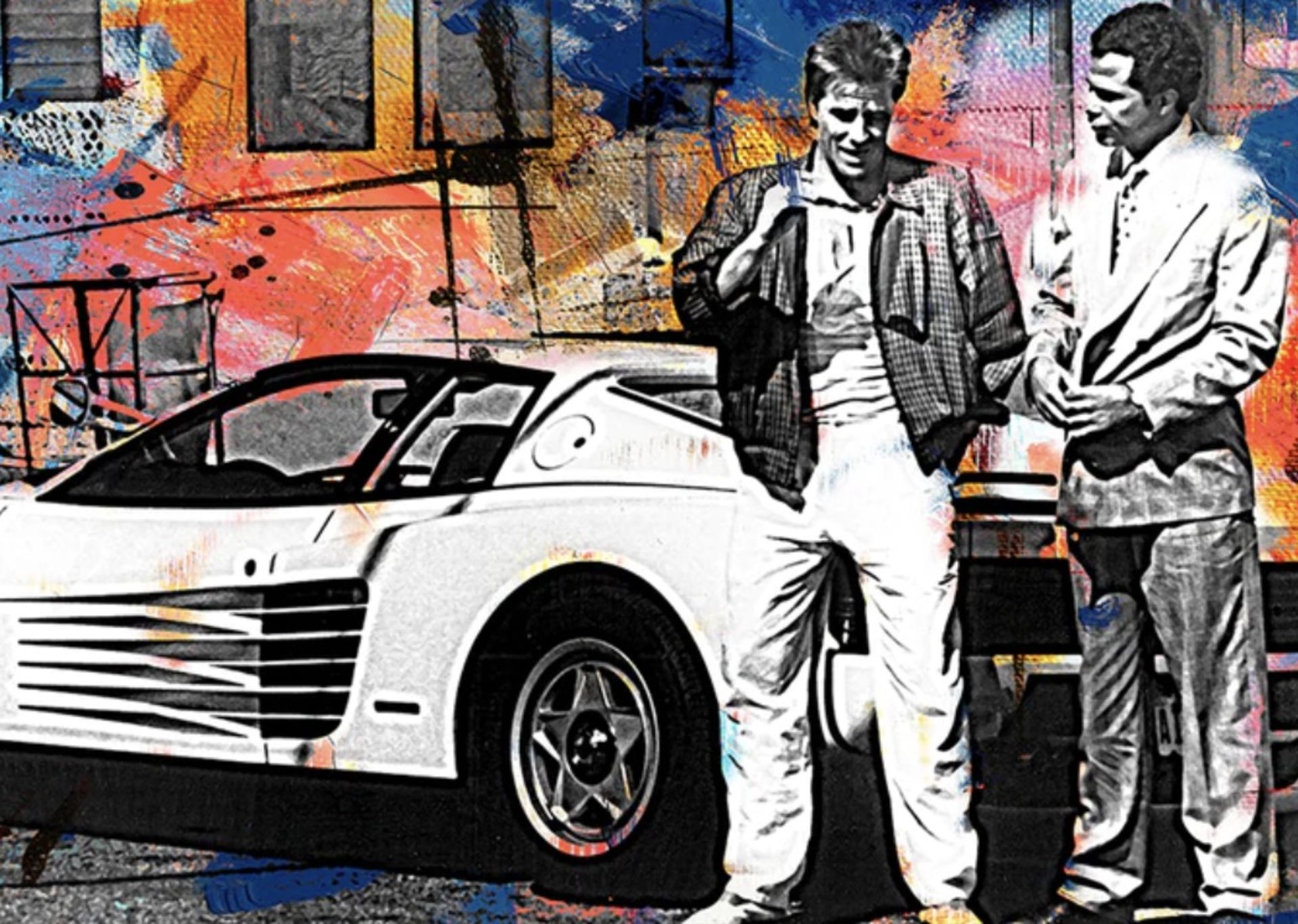 Miami Vice Canvas Print