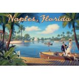 Naples, Florida Travel Poster